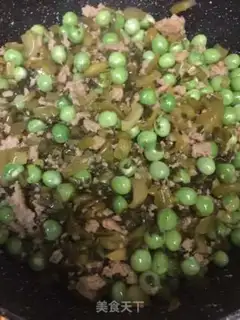 Make Soybeans, fried meat step 8