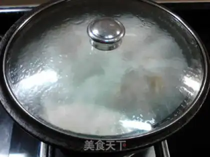 Make A sour fan of lamb step 6
