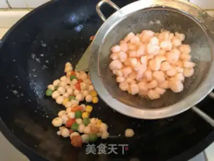 Make Chicken-head fried shrimp step 6