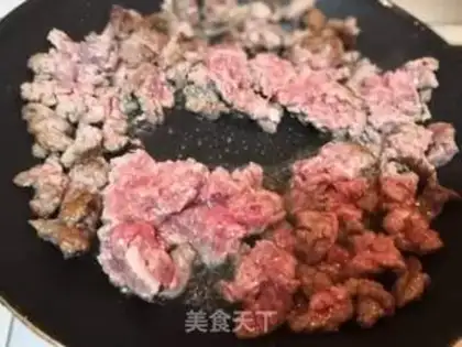 Make Beef and cabbage step 1