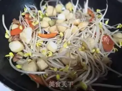 Make Tofu sprouts step 5