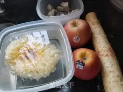 Make Apple Snow Hill medicine soup step 0