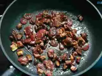 Make Weenie chestnut rice step 5