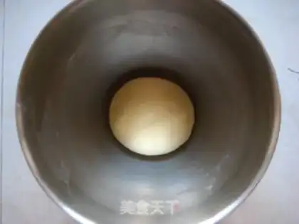 Make Butter, blueberry dry bread step 1