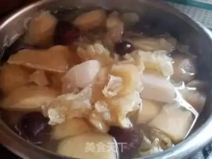 Make Apple Snow Hill medicine soup step 8
