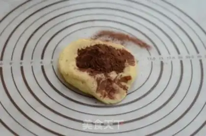 Make Marble cookies step 5
