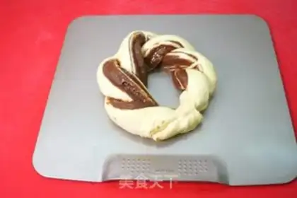 Make Chocolate butter, bouquet bread step 9