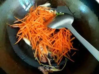 Make Cabbage carrots step 5