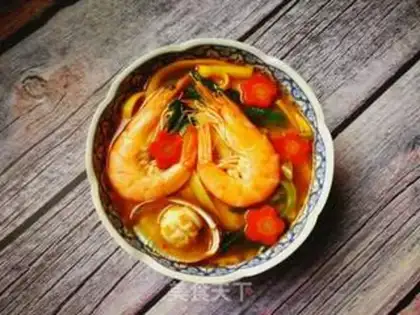 Make Three carrot noodles step 9