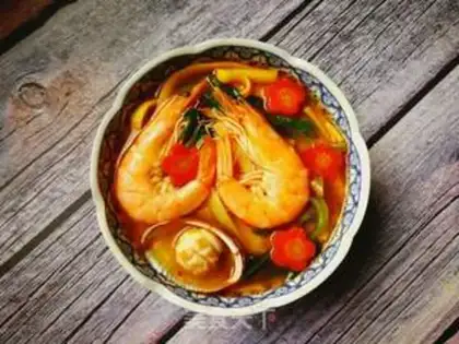 Make Three carrot noodles step 10