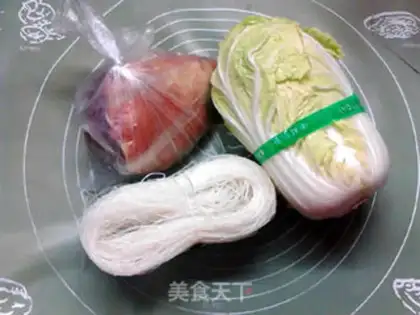 Make A cabbage fan step 0