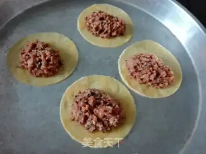 Make Carrot egg dumplings step 3