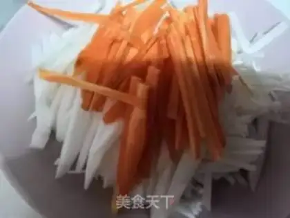 Make Carrot and mackerel step 0