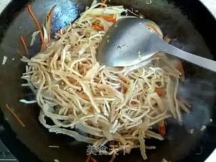 Make Cabbage carrots step 10