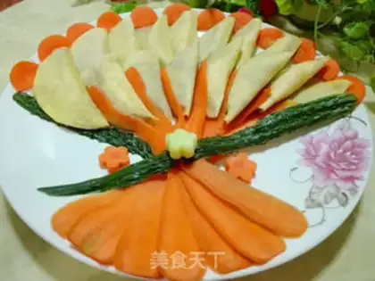 Make Carrot egg dumplings step 6
