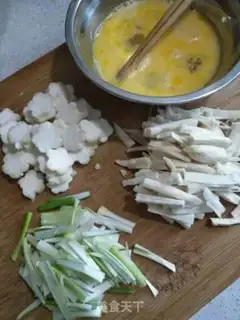 Make Apricot eggs step 2