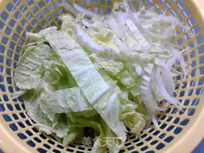 Make A cabbage fan step 8