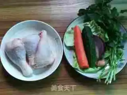 Make Coarse mustard chicken legs step 0