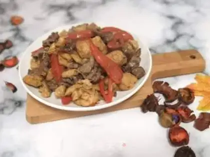 Make Beef butter, tofu step 9