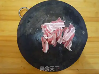 Make Plumsy-mucked meat step 1