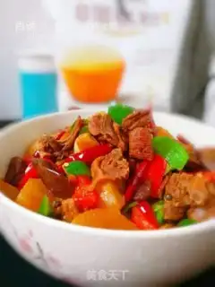 Make Spicy radish duck stew step 0