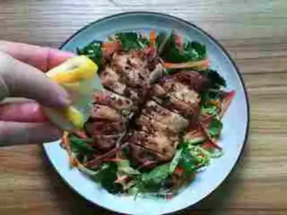 Make Coarse mustard chicken legs step 9