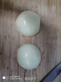 Make Onion eggs step 1