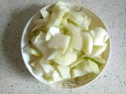Make Soccer sauce step 1