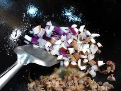 Make A crotch of mushrooms and carrots step 10