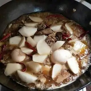 Make Spicy radish duck stew step 9