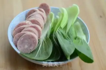 Make Sausage rice step 4