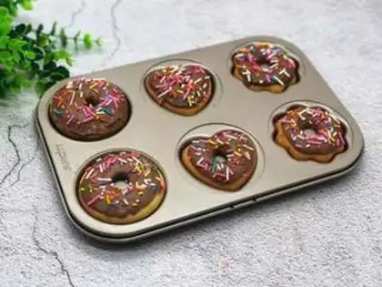 Make Chocolate doughnuts step 11