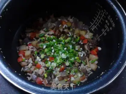 Make A crotch of mushrooms and carrots step 20