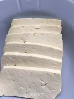 Make Tofu sea cucumber eggs step 1