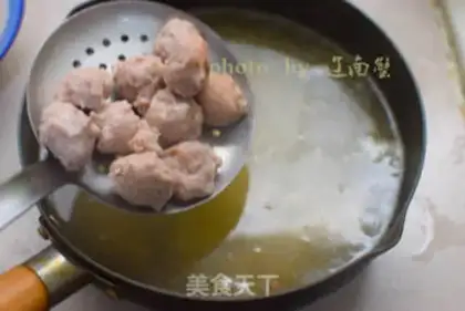 Make Meatball hemp soup step 2