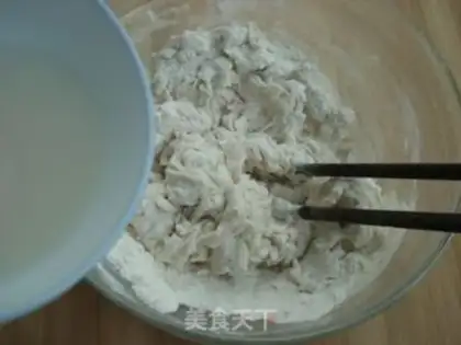 Make Banana buns step 1