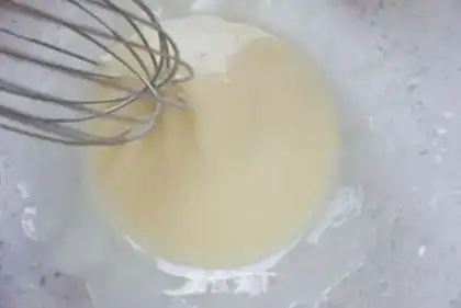 Make Chi Fung Cup cake step 1