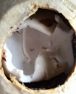Make Sweet coconut congee step 1