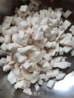 Make Sweet coconut congee step 2