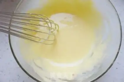 Make Chi Fung Cup cake step 3