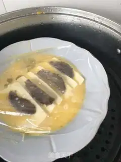 Make Tofu sea cucumber eggs step 8