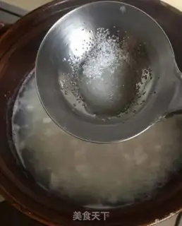 Make Sweet coconut congee step 6