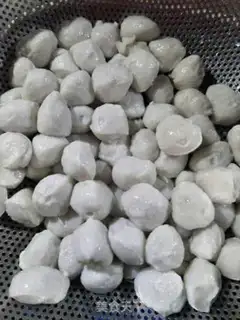 Make Handmade fishballs step 7