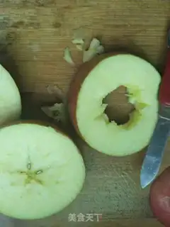 Make Apple donuts step 1
