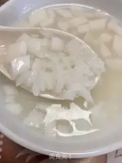 Make Sweet coconut congee step 8