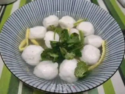 Make Handmade fishballs step 9
