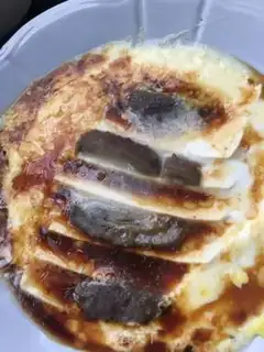 Make Tofu sea cucumber eggs step 13
