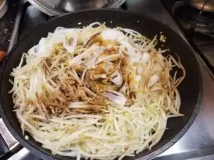 Make Fried river powder step 5