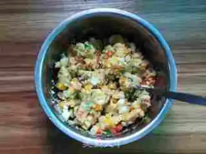 Make Potato egg salad step 7