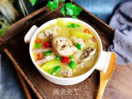 Make Roasted pig hoof soup step 10